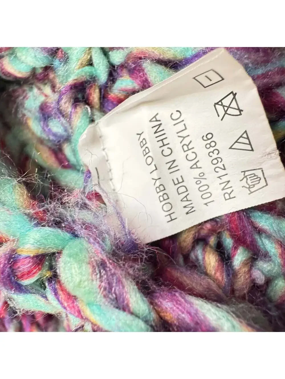 Hobby Lobby Multicolor Infinity Scarf